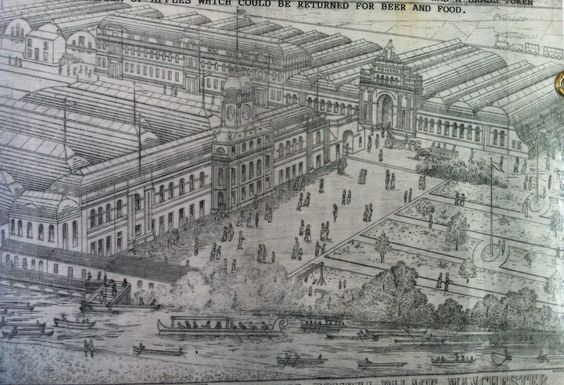 Manchester - Pomona Gardens : Image credit Ian Banks Pinterest